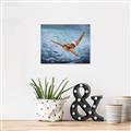 Picture of In water _GroupedProduct_Rectangle_Landscape_Unframed_Print_Only_