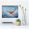 Picture of In water _GroupedProduct_Rectangle_Landscape_Unframed_Print_Only_