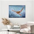 Picture of In water _GroupedProduct_Rectangle_Landscape_Unframed_Print_Only_