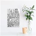 Picture of City Sketch I _GroupedProduct_Rectangle_Portrait_Unframed_Print_Only_