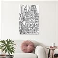 Picture of City Sketch I _GroupedProduct_Rectangle_Portrait_Unframed_Print_Only_