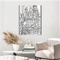 Picture of City Sketch I _GroupedProduct_Rectangle_Portrait_Unframed_Print_Only_