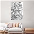 Picture of City Sketch I _GroupedProduct_Rectangle_Portrait_Unframed_Print_Only_