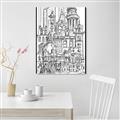 Picture of City Sketch I _GroupedProduct_Rectangle_Portrait_Unframed_Print_Only_