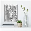 Picture of City Sketch II _GroupedProduct_Rectangle_Portrait_Unframed_Print_Only_