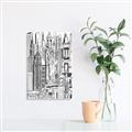 Picture of City Sketch II _GroupedProduct_Rectangle_Portrait_Unframed_Print_Only_