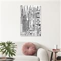 Picture of City Sketch II _GroupedProduct_Rectangle_Portrait_Unframed_Print_Only_