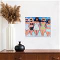Picture of Beach Babes _GroupedProduct_Rectangle_Landscape_Unframed_Print_Only_