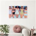 Picture of Beach Babes _GroupedProduct_Rectangle_Landscape_Unframed_Print_Only_