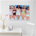 Picture of Beach Babes _GroupedProduct_Rectangle_Landscape_Unframed_Print_Only_