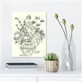 Picture of Drawn Florals I  _GroupedProduct_Rectangle_Portrait_Unframed_Print_Only_