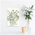 Picture of Drawn Florals I  _GroupedProduct_Rectangle_Portrait_Unframed_Print_Only_