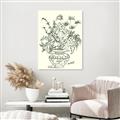 Picture of Drawn Florals I  _GroupedProduct_Rectangle_Portrait_Unframed_Print_Only_