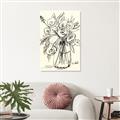 Picture of Drawn Florals II  _GroupedProduct_Rectangle_Portrait_Unframed_Print_Only_