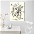 Picture of Drawn Florals II  _GroupedProduct_Rectangle_Portrait_Unframed_Print_Only_