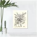 Picture of Drawn Florals III  _GroupedProduct_Rectangle_Portrait_Unframed_Print_Only_