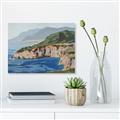 Picture of Cliff Beach _GroupedProduct_Rectangle_Landscape_Unframed_Print_Only_