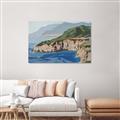 Picture of Cliff Beach _GroupedProduct_Rectangle_Landscape_Unframed_Print_Only_