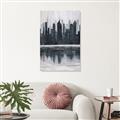 Picture of City from afar _GroupedProduct_Rectangle_Portrait_Unframed_Print_Only_