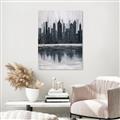 Picture of City from afar _GroupedProduct_Rectangle_Portrait_Unframed_Print_Only_