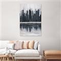 Picture of City from afar _GroupedProduct_Rectangle_Portrait_Unframed_Print_Only_
