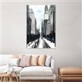 Picture of Snowy New York  _GroupedProduct_Rectangle_Portrait_Unframed_Print_Only_