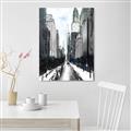 Picture of Snowy New York  _GroupedProduct_Rectangle_Portrait_Unframed_Print_Only_