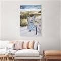 Picture of Biked to the Beach  _GroupedProduct_Rectangle_Portrait_Unframed_Print_Only_