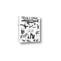 Picture of Black and white Animals _GroupedProduct_Rectangle_Portrait_Canvas_