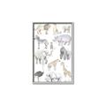 Picture of Zoo  Life _GroupedProduct_Rectangle_Portrait_Canvas_Framed_