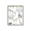 Picture of Zoo  Life _GroupedProduct_Rectangle_Portrait_Canvas_Framed_