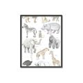 Picture of Zoo  Life _GroupedProduct_Rectangle_Portrait_Canvas_Framed_
