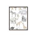 Picture of Zoo  Life _GroupedProduct_Rectangle_Portrait_Canvas_Framed_