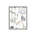 Picture of Zoo  Life _GroupedProduct_Rectangle_Portrait_Canvas_Framed_