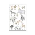 Picture of Zoo  Life _GroupedProduct_Rectangle_Portrait_Canvas_Framed_