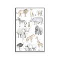 Picture of Zoo  Life _GroupedProduct_Rectangle_Portrait_Canvas_Framed_