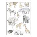 Picture of Zoo  Life _GroupedProduct_Rectangle_Portrait_Canvas_Framed_