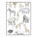 Picture of Zoo  Life _GroupedProduct_Rectangle_Portrait_Canvas_Framed_