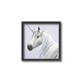 Picture of Purple Unicorn _GroupedProduct_Square_Canvas_Framed_