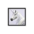Picture of Purple Unicorn _GroupedProduct_Square_Canvas_Framed_