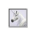 Picture of Purple Unicorn _GroupedProduct_Square_Canvas_Framed_