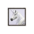 Picture of Purple Unicorn _GroupedProduct_Square_Canvas_Framed_