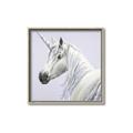 Picture of Purple Unicorn _GroupedProduct_Square_Canvas_Framed_