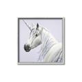 Picture of Purple Unicorn _GroupedProduct_Square_Canvas_Framed_
