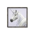 Picture of Purple Unicorn _GroupedProduct_Square_Canvas_Framed_
