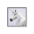 Picture of Purple Unicorn _GroupedProduct_Square_Canvas_Framed_