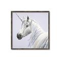 Picture of Purple Unicorn _GroupedProduct_Square_Canvas_Framed_