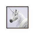 Picture of Purple Unicorn _GroupedProduct_Square_Canvas_Framed_