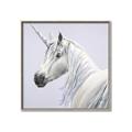 Picture of Purple Unicorn _GroupedProduct_Square_Canvas_Framed_