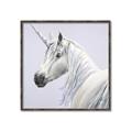 Picture of Purple Unicorn _GroupedProduct_Square_Canvas_Framed_